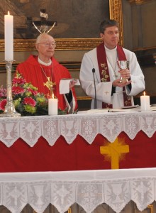 Leib on Kristuse ihu ja vein Tema veri (Foto: E. Peinar)