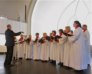 Laudate Dominum laulmas Peterburi Jaani kirikus (Foto: S. Semm)