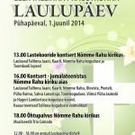 Laulupaevad plakat 2014