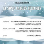 RR ja AMLS Toomkirikus 17.12.2022 kuulutus